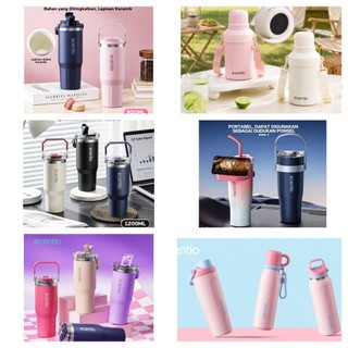 [FLASH SALE] ECENTIO Tumbler Handle Cup Stainless Steel SUS 304 900ml / Vacuum Insulated Tumbler Bottle