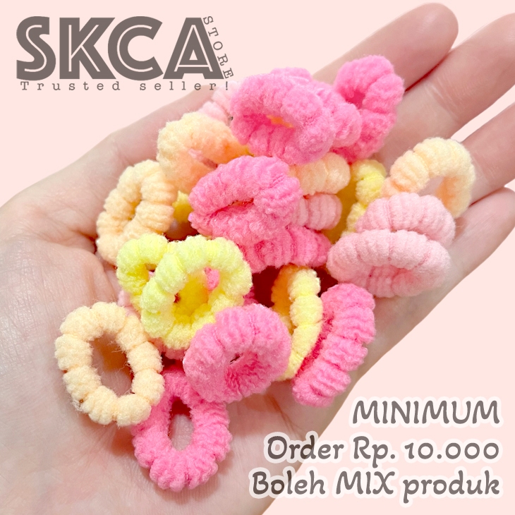 BCS Donut Hair Rubber Donut Flower