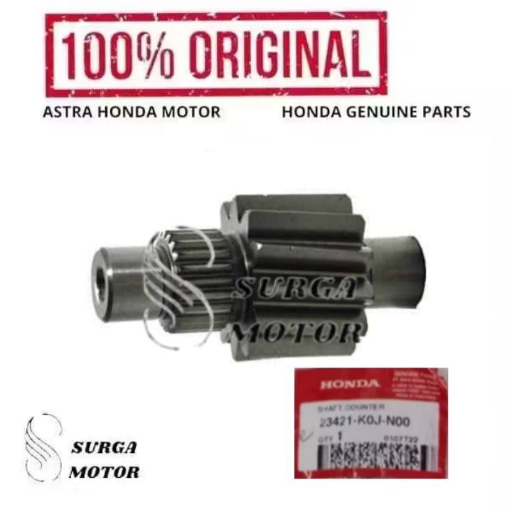 อัตราทดเกียร์เกียร์ Countershaft 12T มอเตอร์ Genio K0J 2019 2020 2021 2022 BeAT K1A Scoopy eSP K2F 2