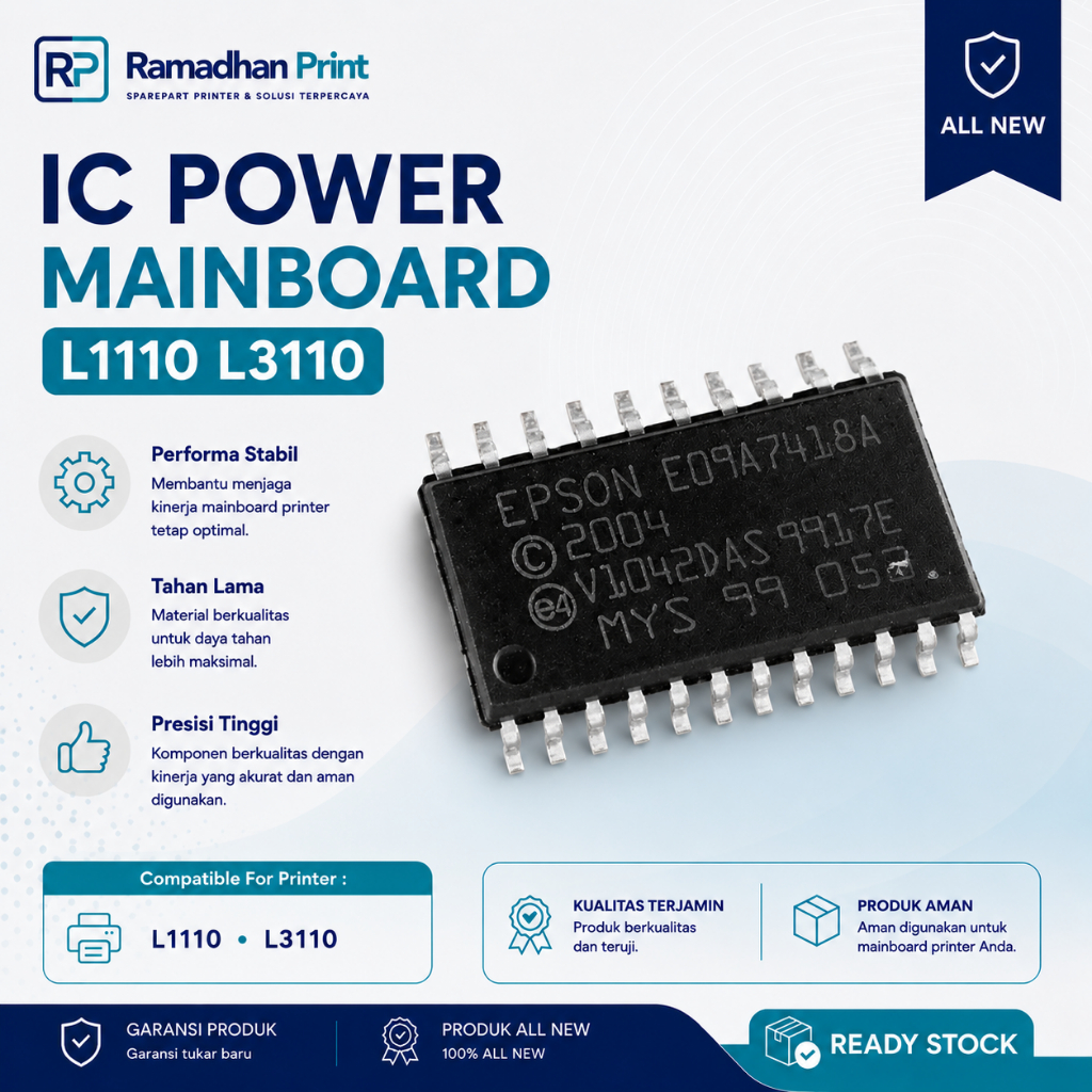 Epson L1110 Power IC, L1110 Power Printer IC, Epson L3110 Power IC, Epson L1110