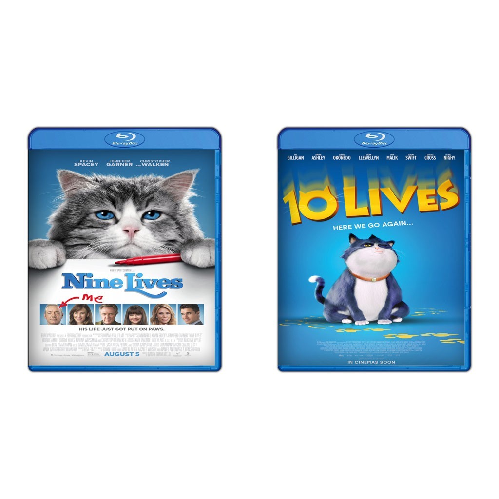 Nine Lives DVD (2016) + DVD 10 Lives (2024)
