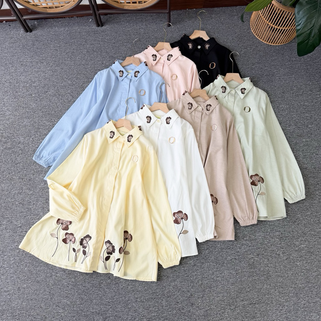 L049 FLOORE PREMIUM BLOUSE