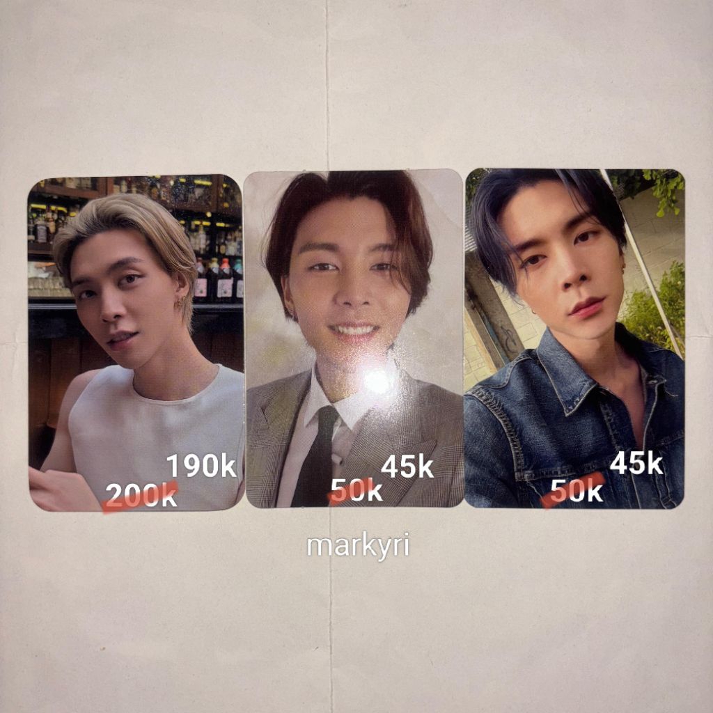 PC Johnny Photo Holder Everland, AR Ticket Fanmeet Office, FS Busan 2 Baddies NCT 127