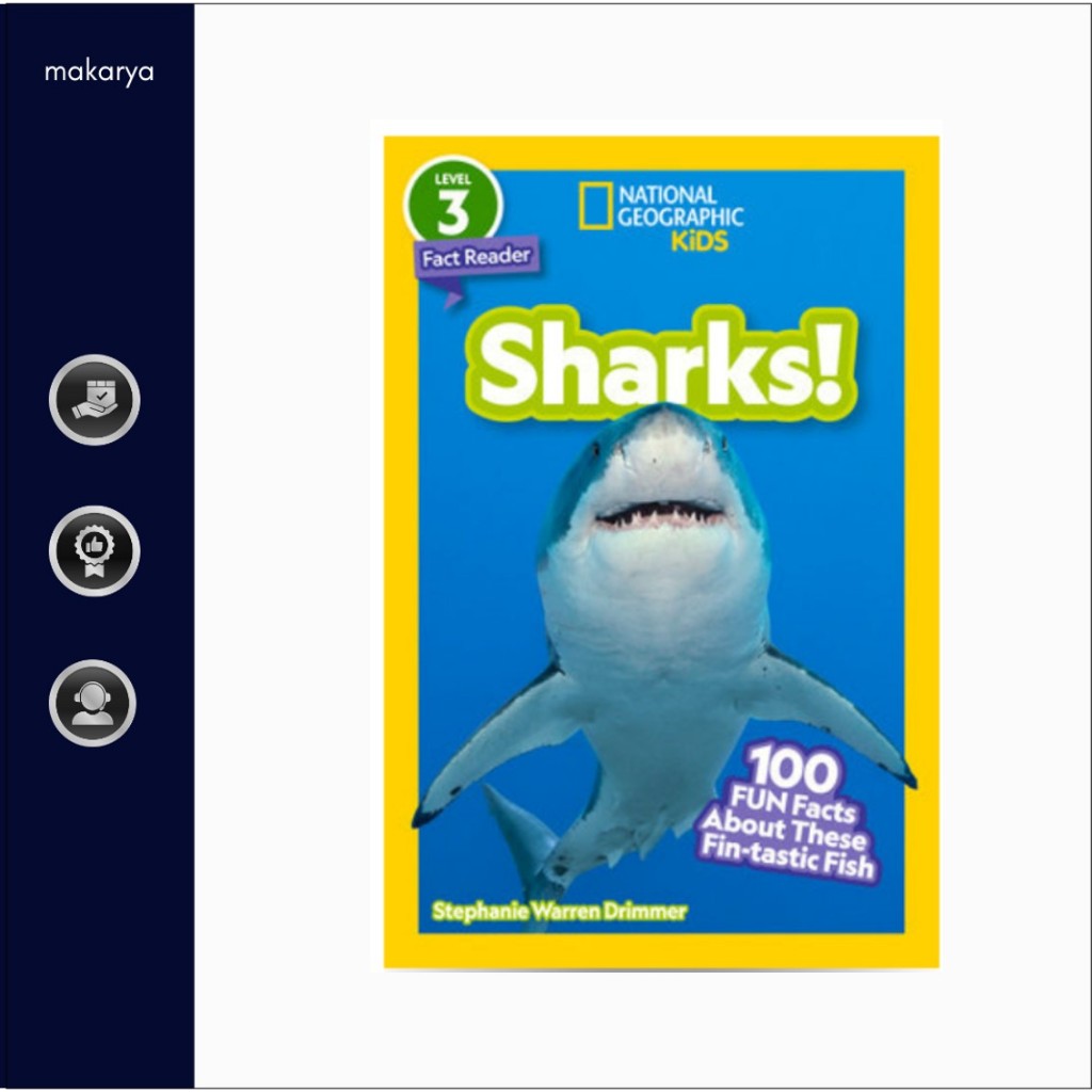 ปลาฉลาม! (National Geographic Kids Readers ระดับ 3/Factory Reader) โดย Stephanie W. Drimmer and Nati