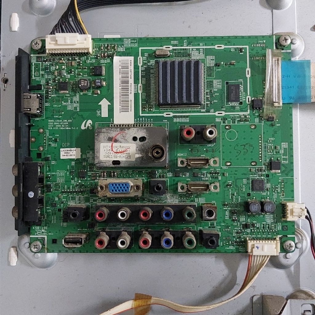 MESIN เมนบอร์ด MOTHERBOARD โมดูล MOBO MB TV SAMSUNG LA32B450C4 LA32B450C4XXD