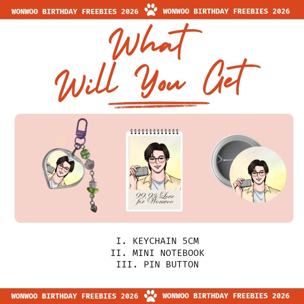 [READ DESC] Wonwoo Birthday Kit 2026