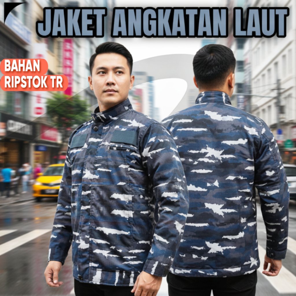 NAVY JACKET - SEA TRANSPORT ABG JACKET - AL ABG COLORFUL JACKET