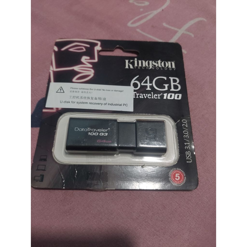 Kingston DataTraveler 100 G3 64GB.