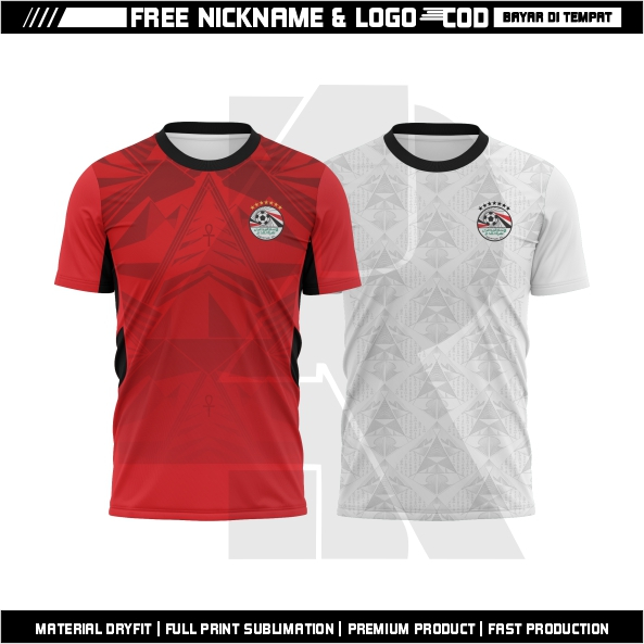 ล่าสุด 2026เสื้อทีมชาติอียิปต์ฟรีชื่อและหมายเลขติดตั้งการพิมพ์เต็มรูปแบบ-กีฬา