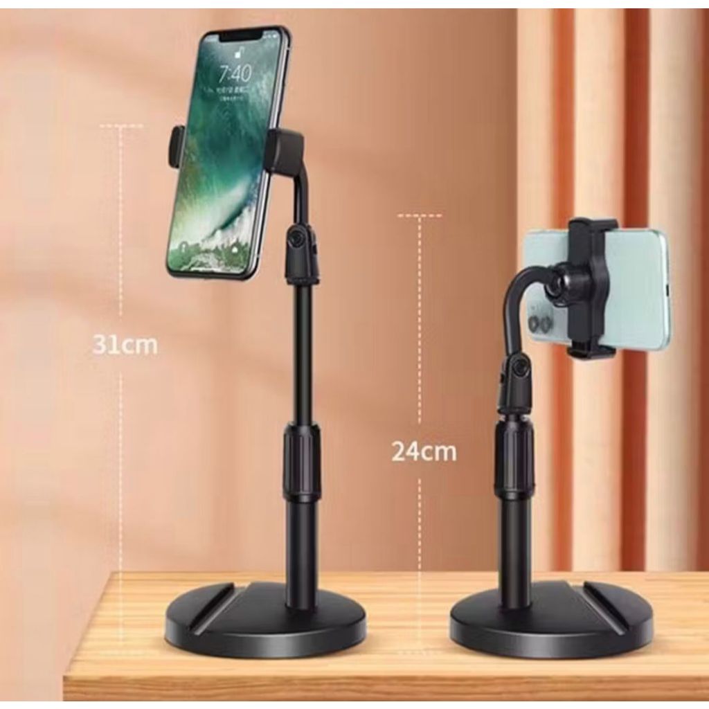 HP TT-Phone Holder HD-26 2IN1 Folding Desktop Adjustable Mobile Phone Stand 360° รองรับแท็บเล็ตสากล