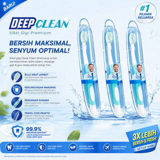LuneSmile - Sikat Gigi Menghilangkan Karang Gigi / Melindungi Gusi yang Rapuh / Sikat gigi berbulu lembut / Gusi Sensitif / Perawatan Gigi