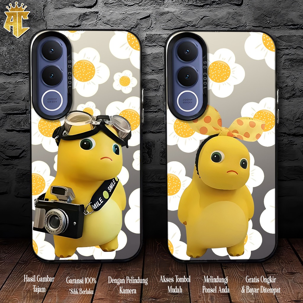 VIVO V70 FE Softcase Premium Matte Hard Case - So Cool IMD Case - เคสโฮโลแกรมเคลือบเงาพร้อม NAILONG 