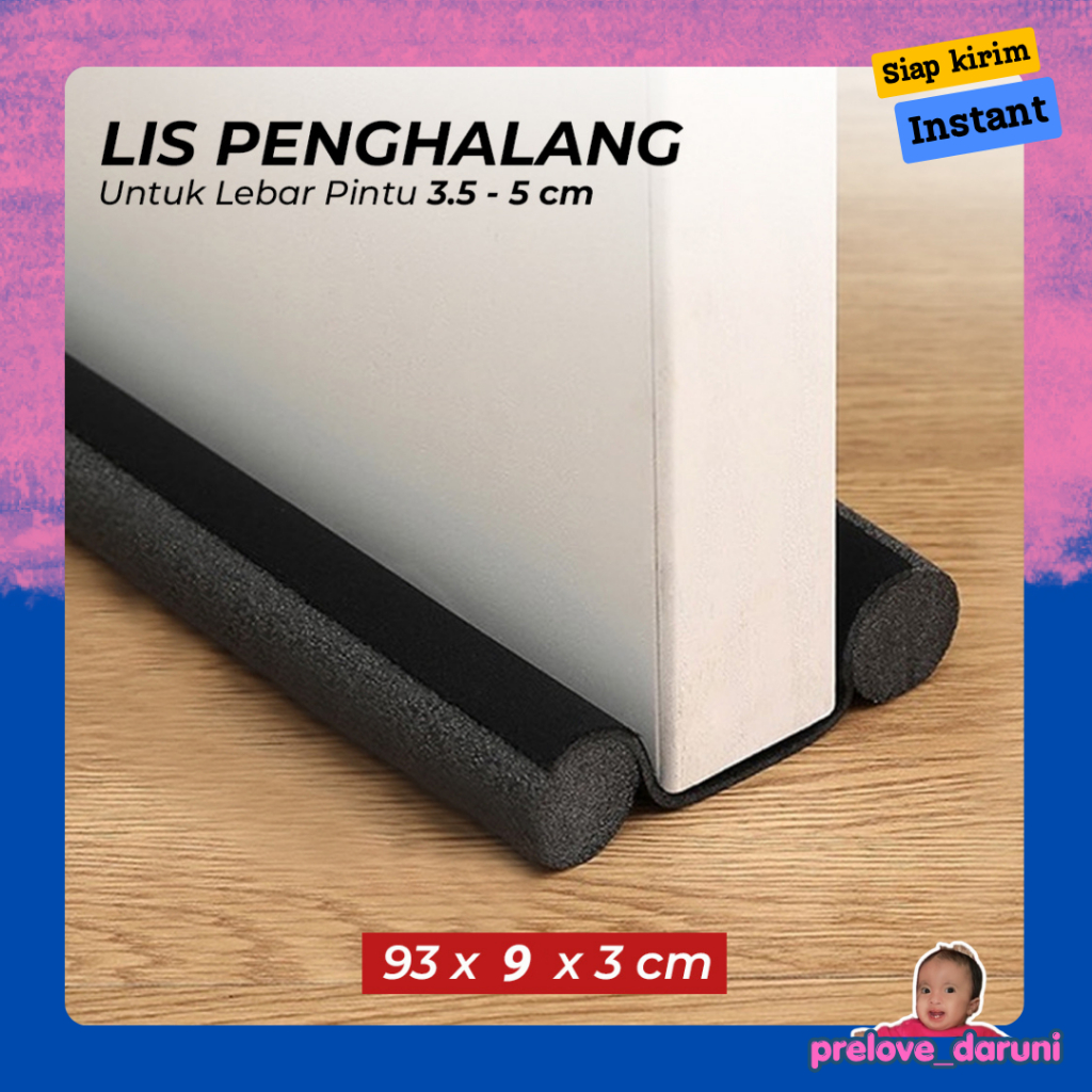 [PD] TaffiHOME Door Bottom Seal 93cm - FF53 - สีดํา