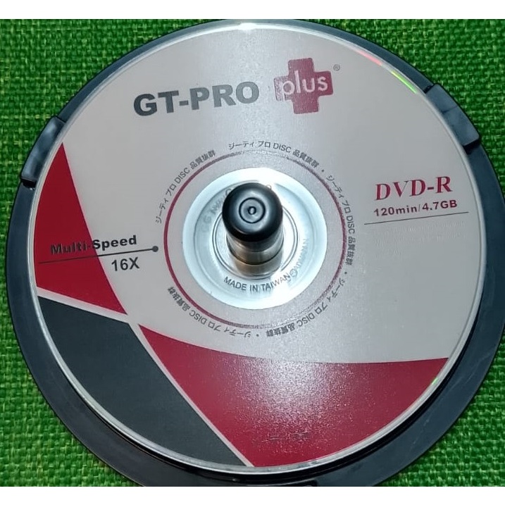 DVD-R GT-PRO PLUS 120min/4.7 GB 16 X