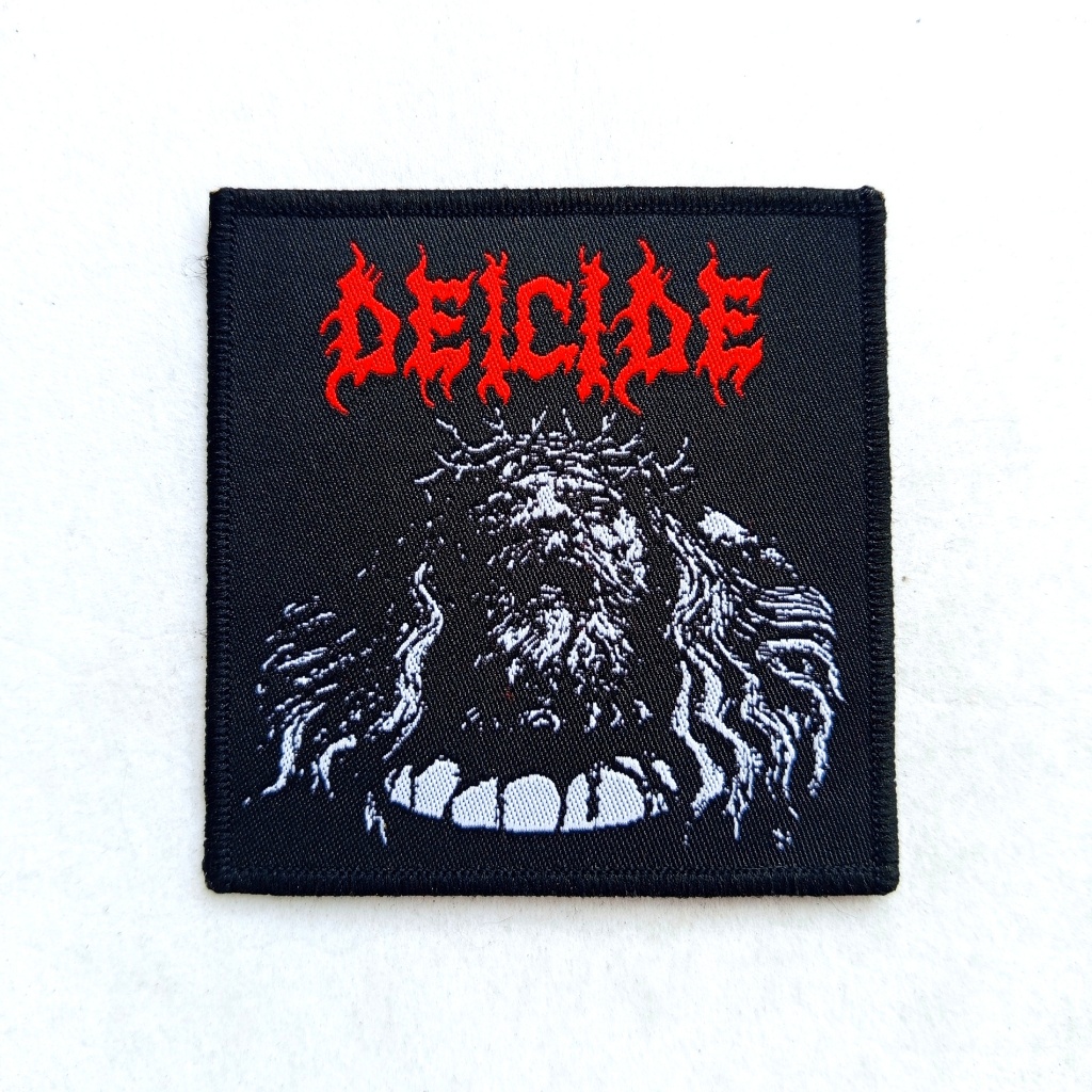Deicide ทอ Patch เสื้อแจ็คเก็ตและเสื้อกั๊กอุปกรณ์เสริม - สินค้าเพลงโลหะ - Death metal band