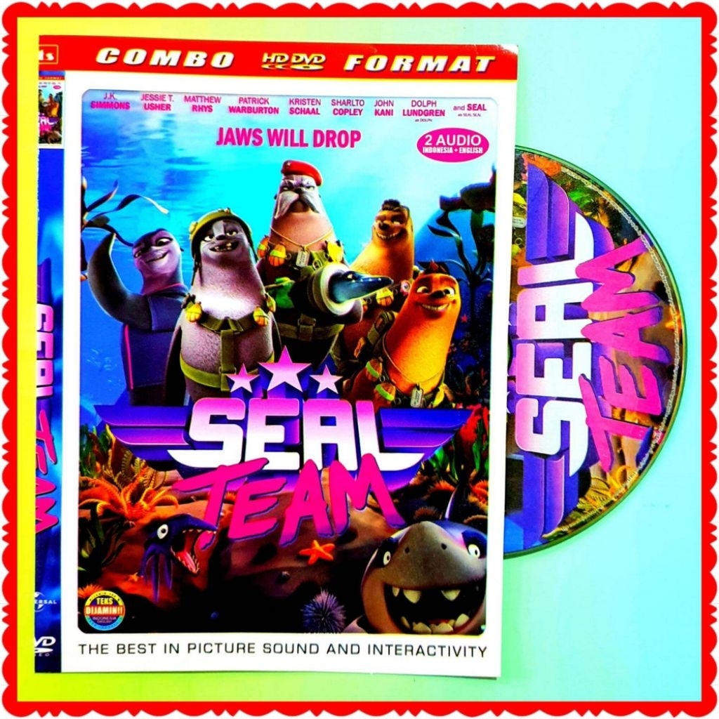 SEAL TEAMS ใบอนุญาตประกอบ DVD CASSETTE
