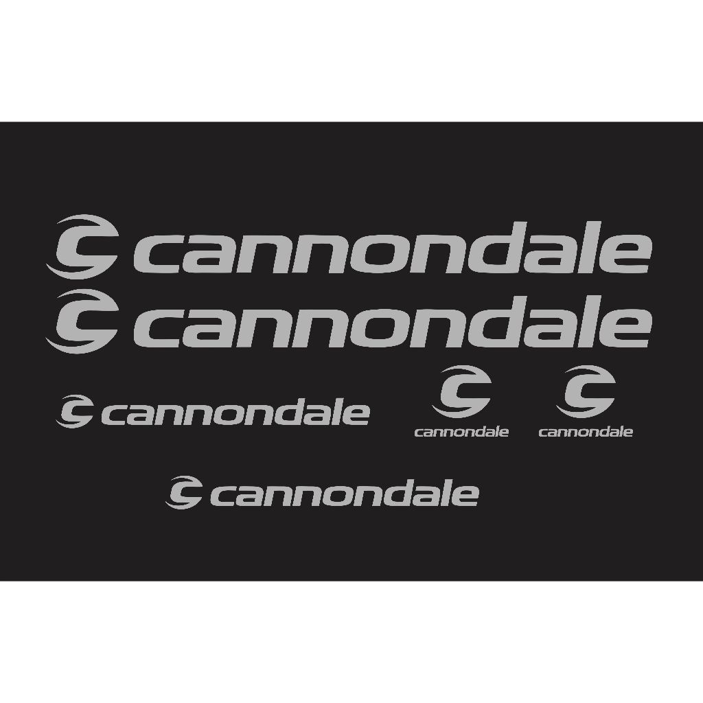 สติ๊กเกอร์ตัดจักรยาน cannondale