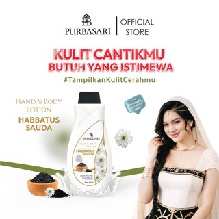 Purbasari Hand & Body Lotion Habbatussauda / Purbasari HBL Habbatussauda / Purbasari HB Lotion Habbatussauda Viral