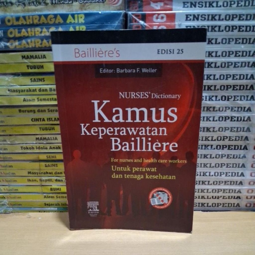 หนังสือพจนานุกรม NURSES ดั้งเดิม พจนานุกรมความต้านทานของ Balliere สําหรับ NOURS และบุคลากรสุขภาพ 25t