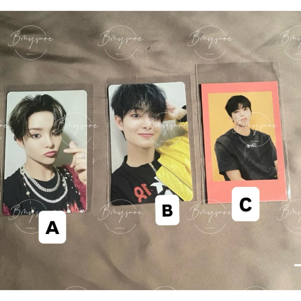 [พร้อม] PHOTOCARD Jihoon Jeongwoo Wonderwall Treasure