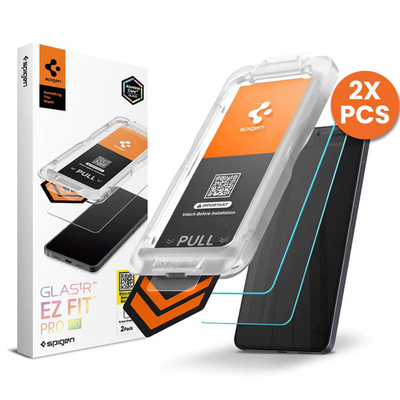 LAYAR Spigen Ez Fit Pro HD กระจกนิรภัยสําหรับ Samsung Galaxy S26 - สําหรับ Samsung Galaxy S26 Plus -