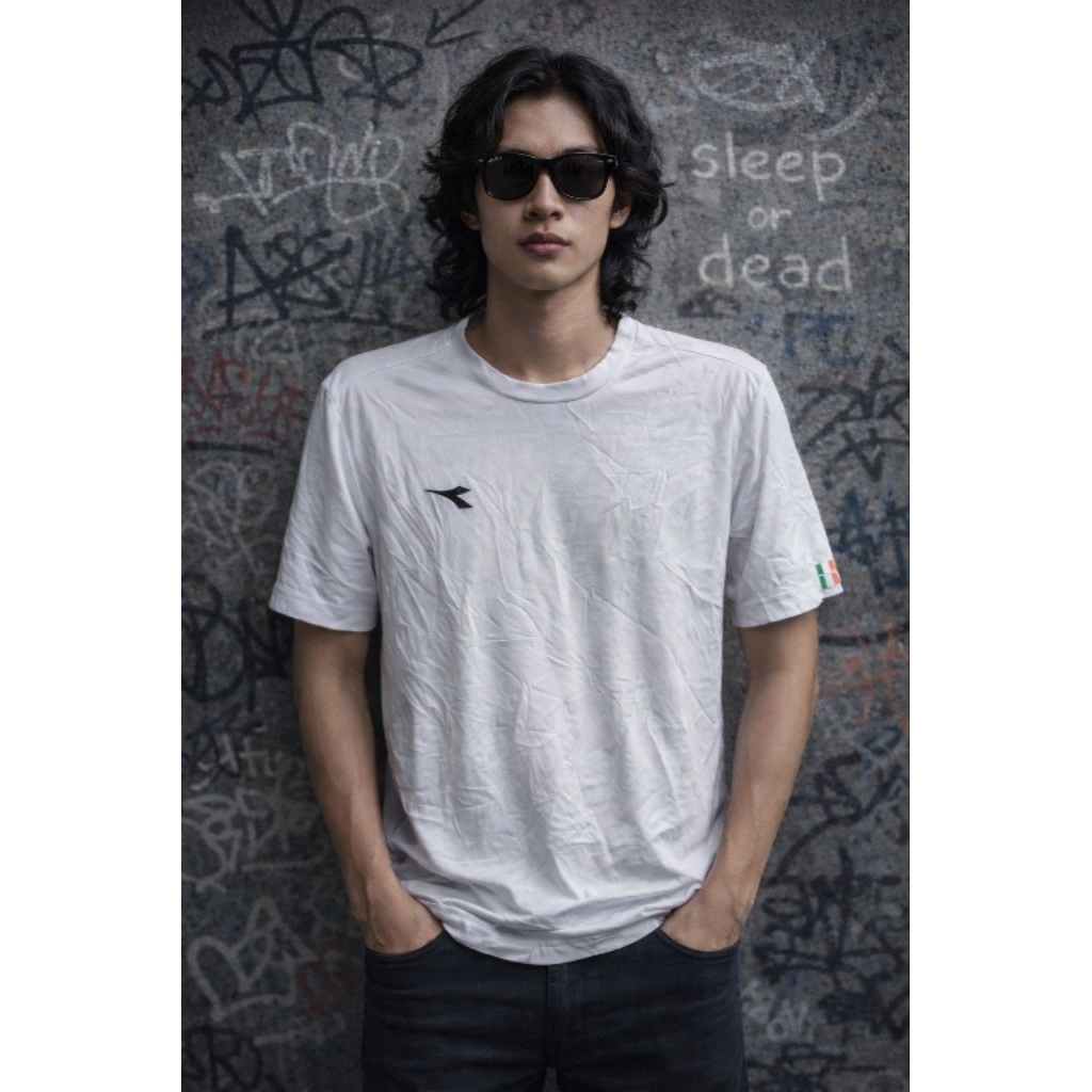 เสื้อเจอร์ซีย์ DIADORA 0R1 ไซส์ M ใส่ L (P65 x L52)