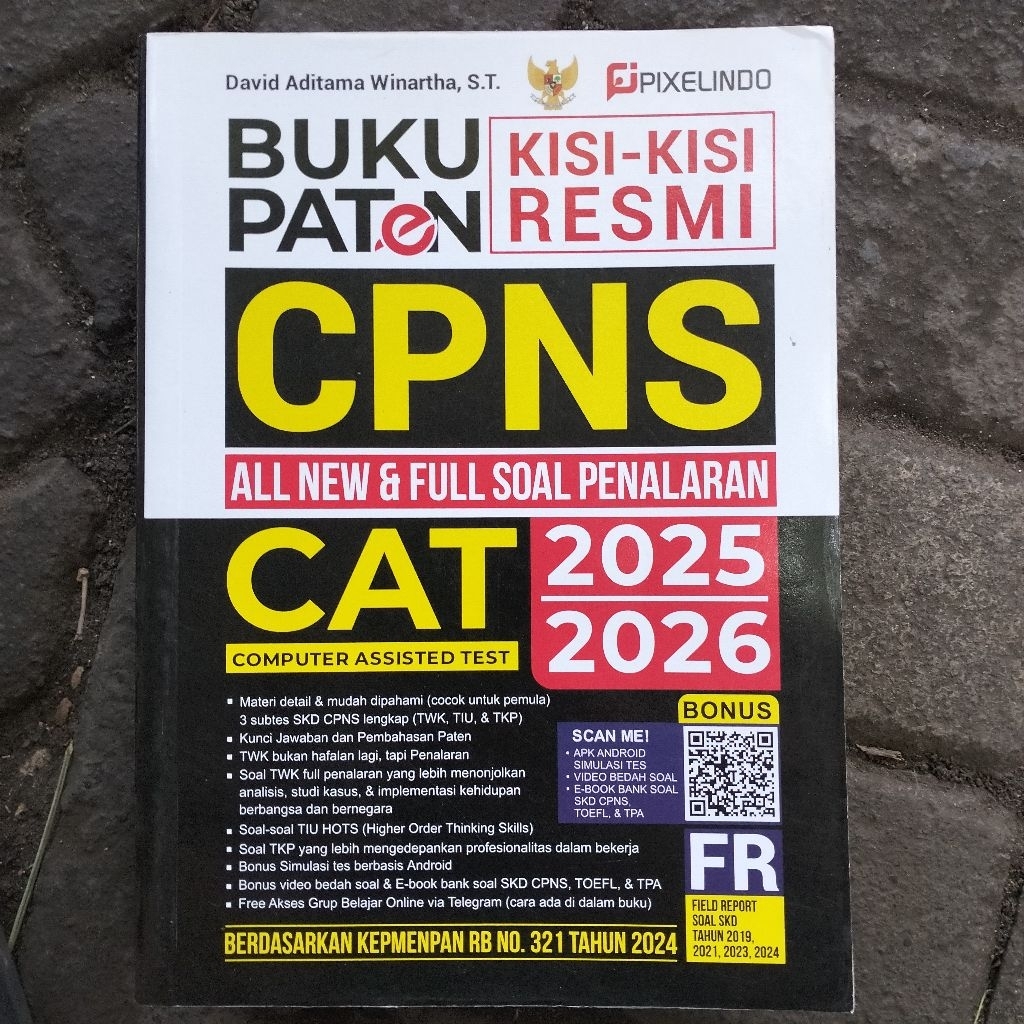 PATON BOOK / OFFICIAL CPNS GRID FOR ALL NEW & FULL PAINT REGULATION QUESTIONS 2025-2026