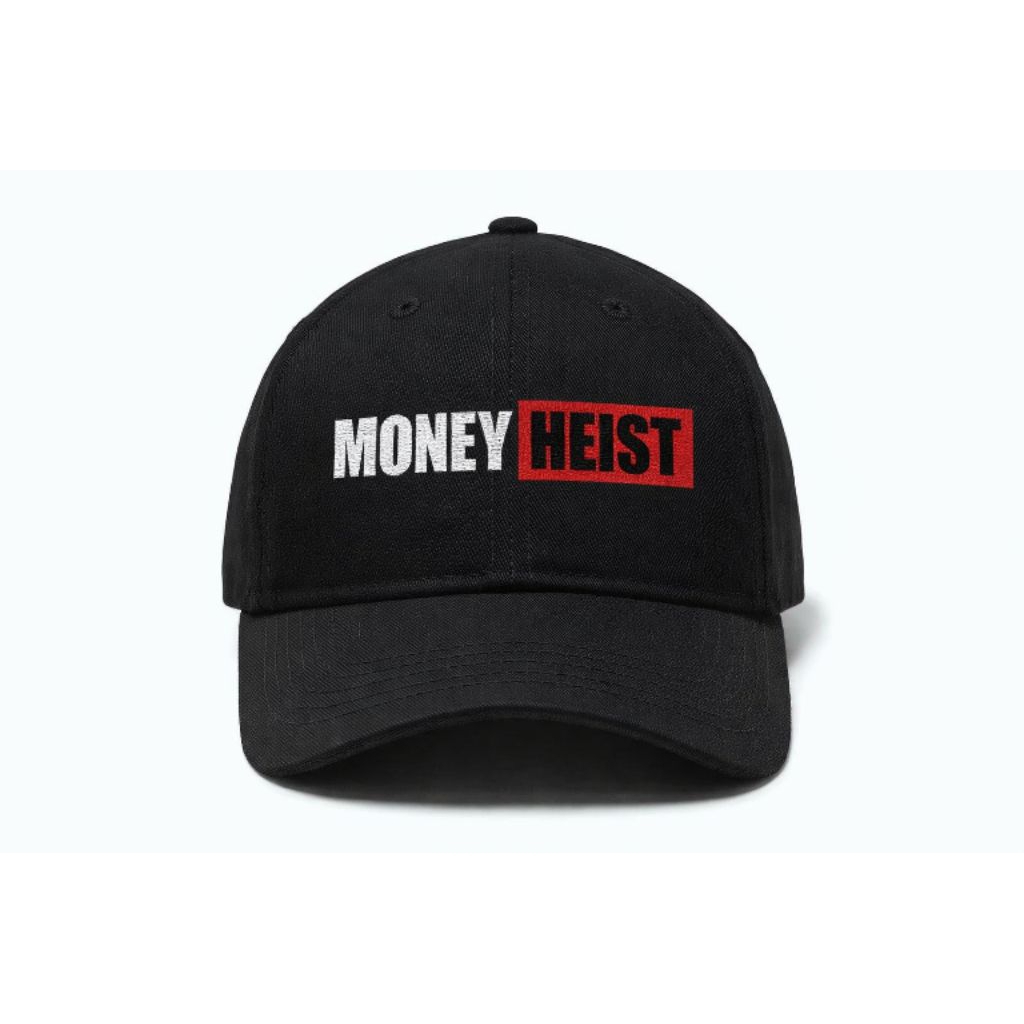 หมวกเบสบอลปักลาย Money heist