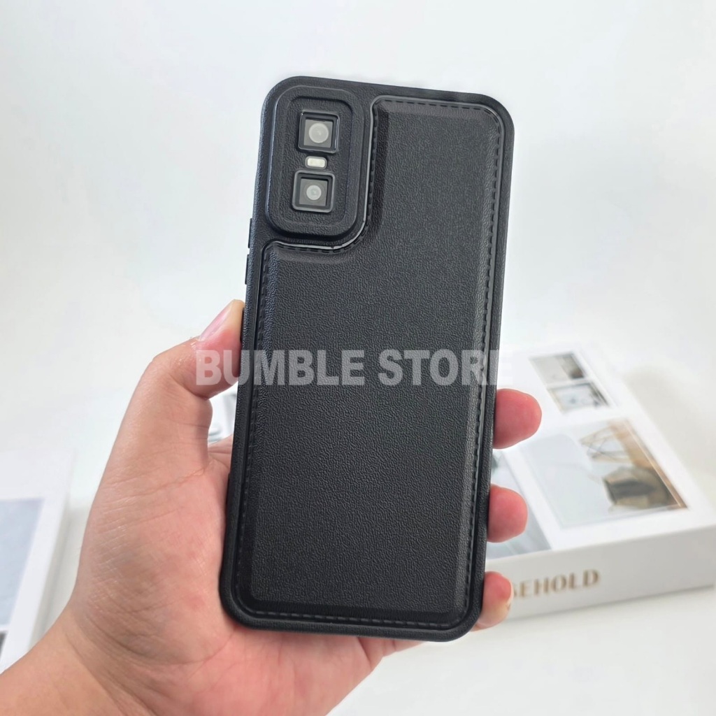 Bumble - เคส Leather Pro Black Softcase Infinix GT 30 Infinix GT 30 Pro Infinix GT 20 Pro Infinix GT