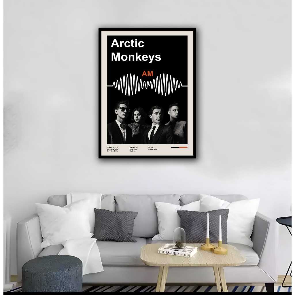 ARCTIC MONKEYS MUSIC ALBUM POSTER ป้าย WALL DECORTATION