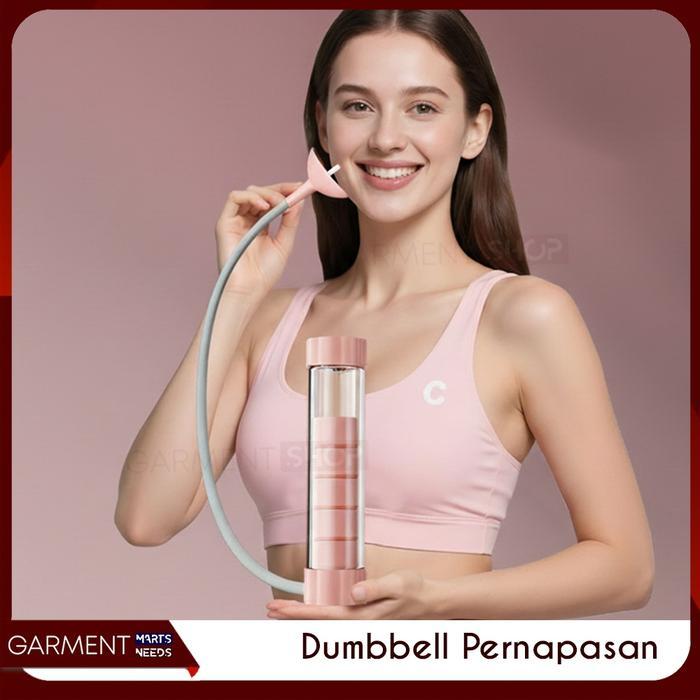 DUMBBELL BREATHING SHAPER VLINE BREATH TRAINER FITNESS EQUIPMENT LUNG SMACHI MUSCLE FACIAL PRIVACY S