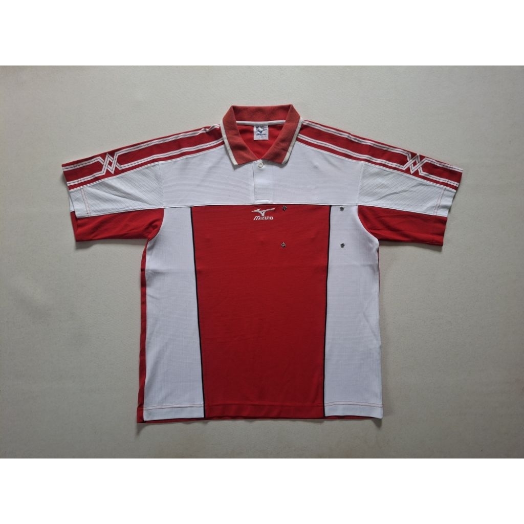 MIZUNO CENTER LOGO BADMINTON JERSEY ORIGINAL 100%
