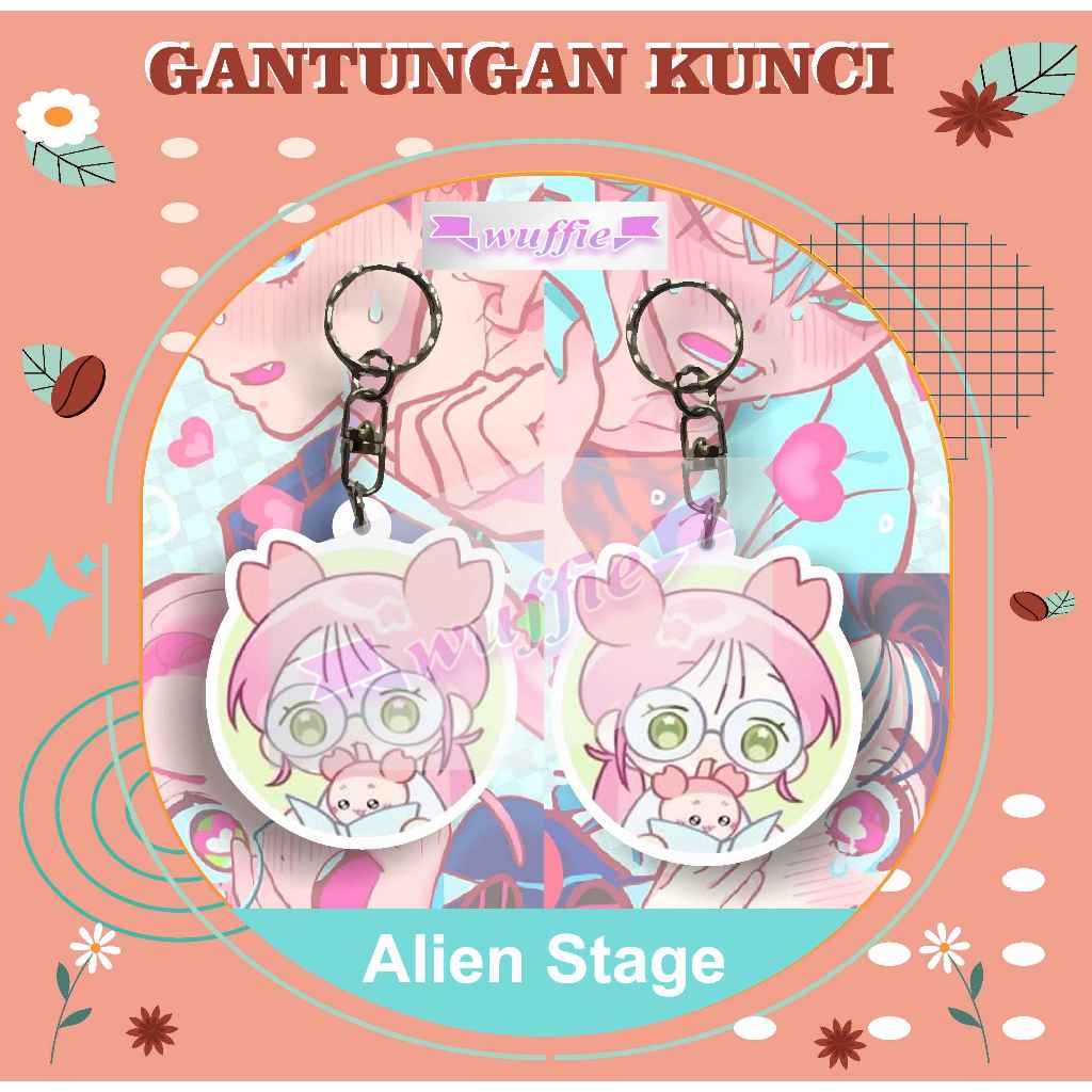 GANTUNGAN [NOT PO] พวงกุญแจอะคริลิค Alien Stage / พวงกุญแจอะคริลิค Alien Stage
