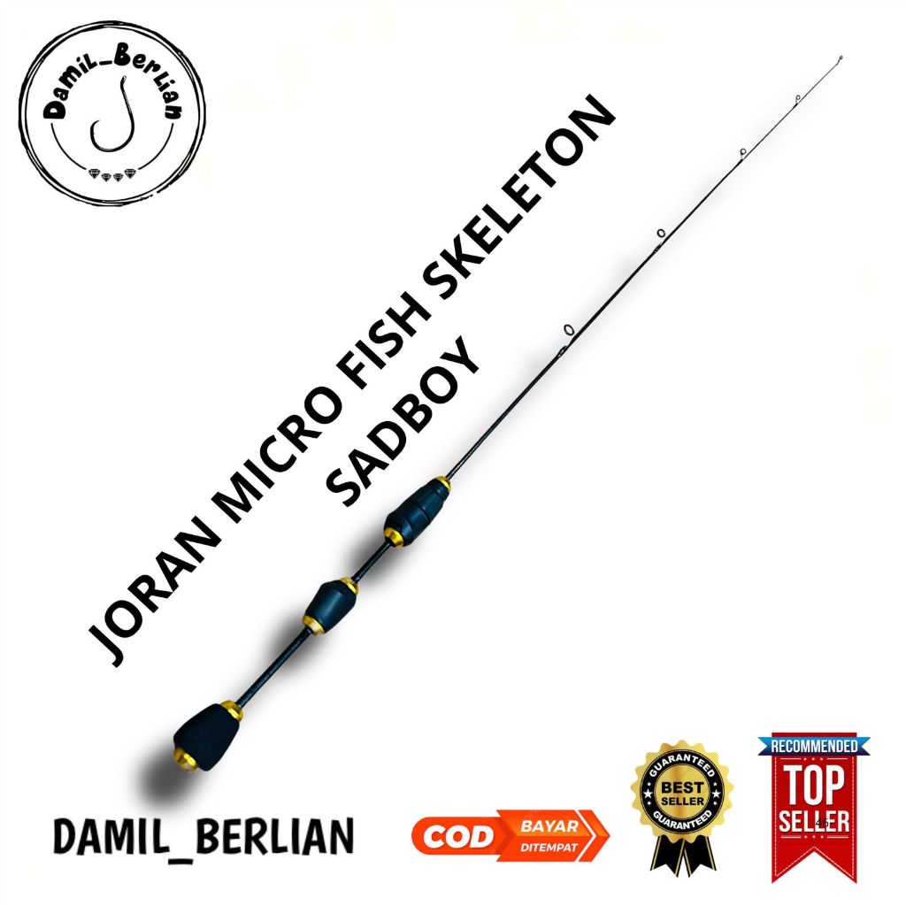SADBOY SKELETON MICROFISH ROD WHOLESALE DAMIL BERLIAN