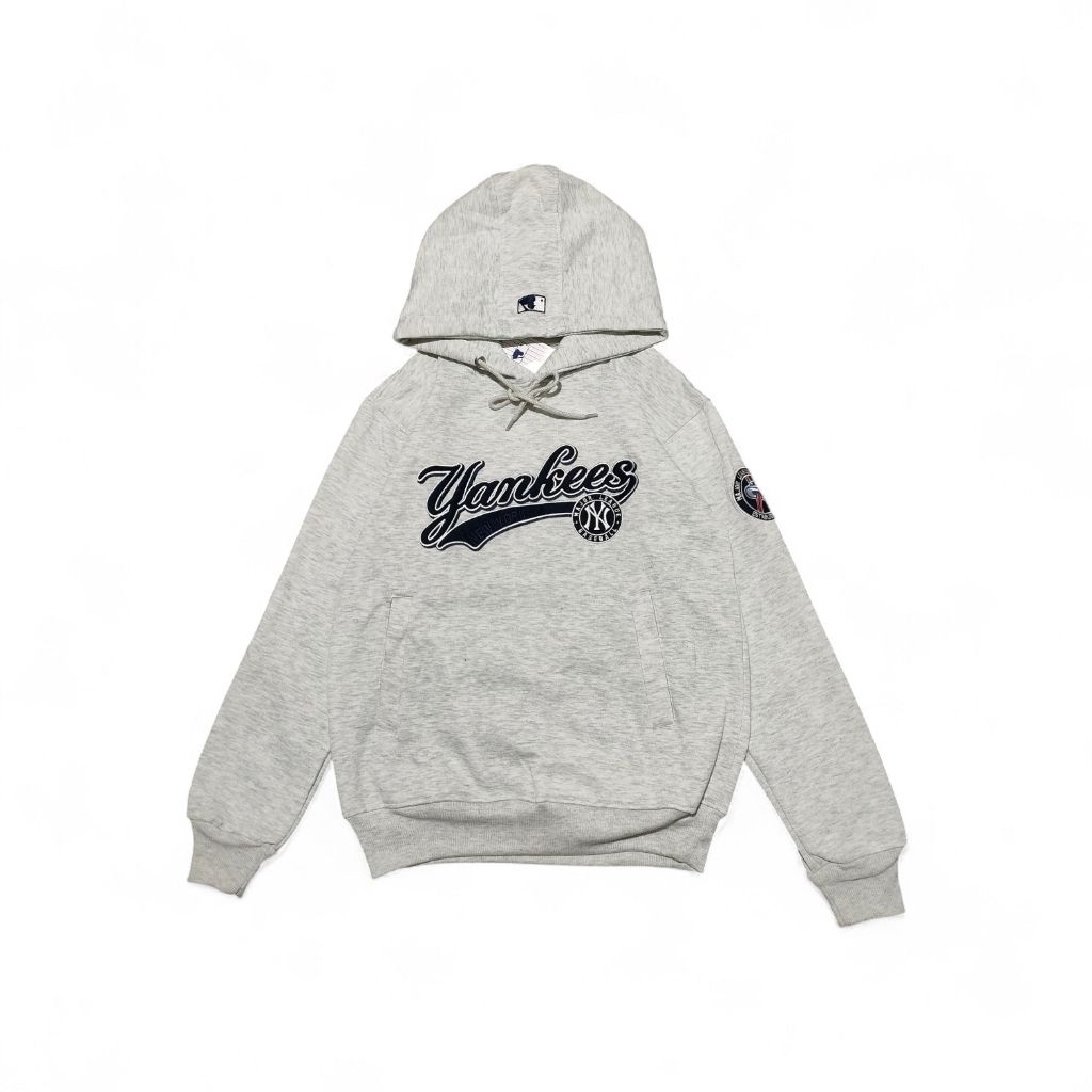 MLB YANKEES EMBROID GREY HOODIE