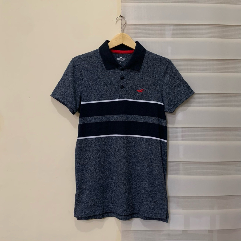 เสื้อโปโล HOLLISTER*