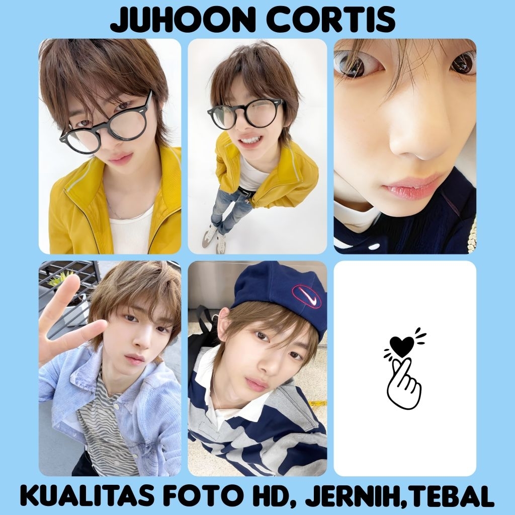 JUHOON CORTIS unoff Photocard