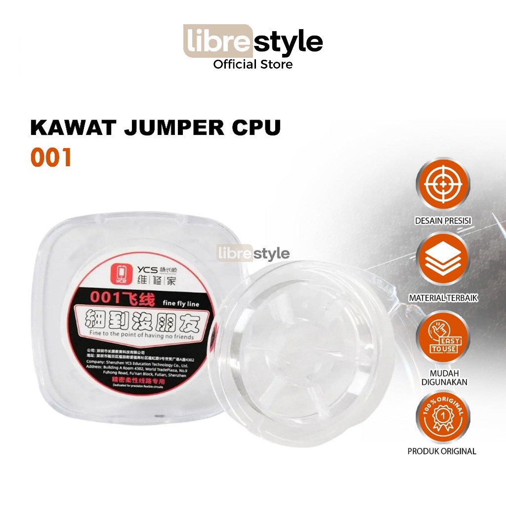 YCS 001 CPU REPAIR ORIGINAL JUMPER WIRE - YCS 001 ORIGINAL CPU REPAIRER JUMPER WIRE - ORIGINAL YCS 0