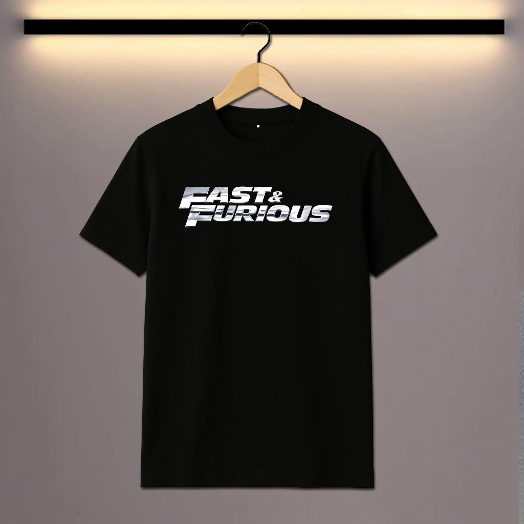เสื้อยืด FAST AND FURIOUS - ผ้าฝ้ายหวี 30s เย็นสบาย