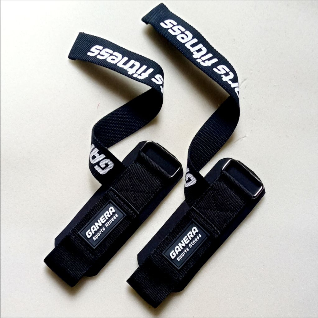 GANERA Lifting Strap Gym Fitness สําหรับยกน้ําหนักสายรัดออกกําลังกาย