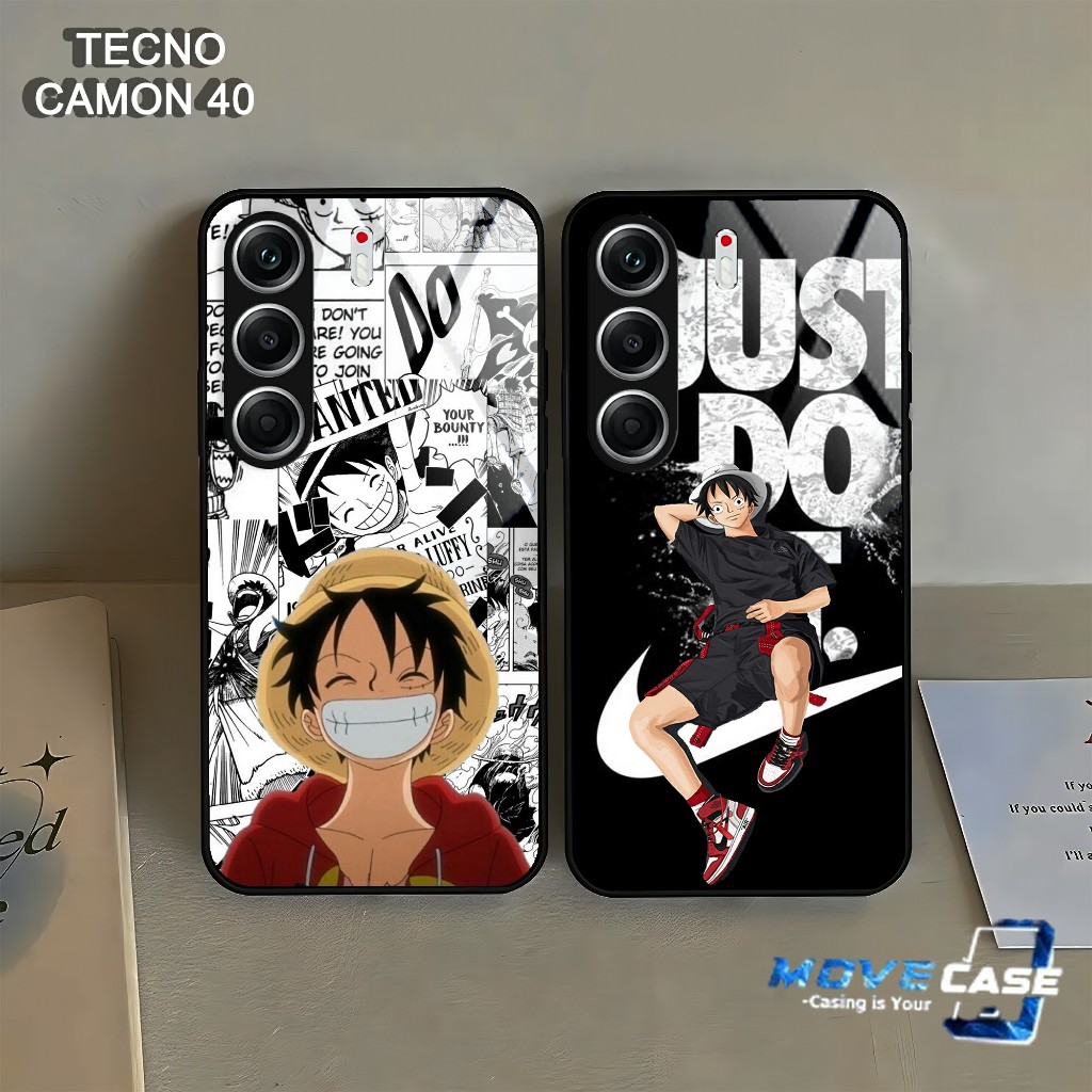 HP MV816 Tecno Camon 40 Glass Softcase - Tecno Camon 40 Silicone - เคสโทรศัพท์ Tecno Camon 40 ล่าสุด