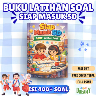BUKU LATIHAN SOAL ANAK SIAP MASUK SD ISI 400+ SOAL / 70 HALAMAN FREE COVER LENGKAP / BUKU LATIHAN SOAL ANAK / BAHAN ANAK BELAJAR DI RUMAH / BUKU PERSIAPAN MASUK SD