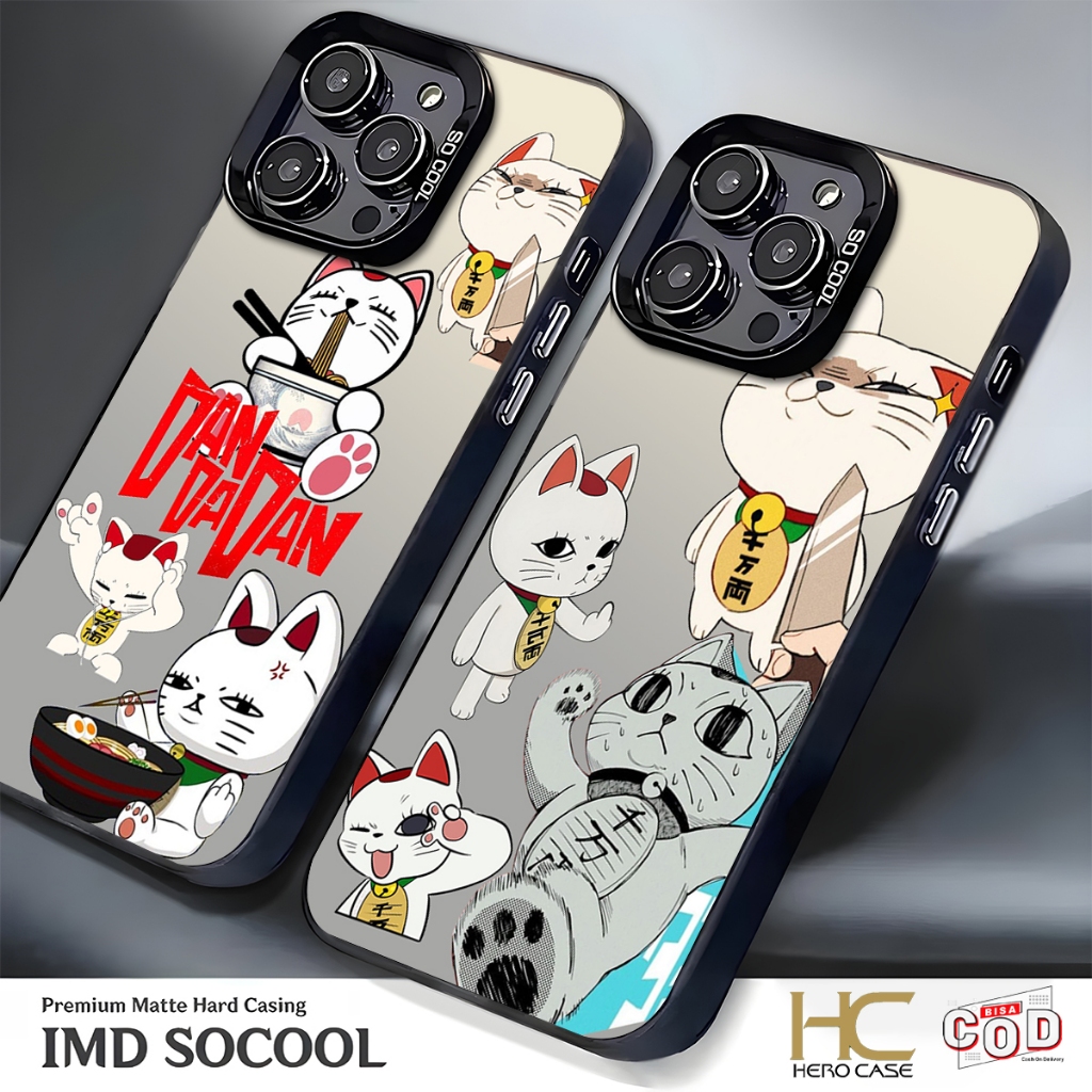 TS CODE PREMIUM MATTE HARD CASE ANTISHOCK CASING HP AESTHETIC CAT CUTE CASE สําหรับ XIAOMI REDMI 15 