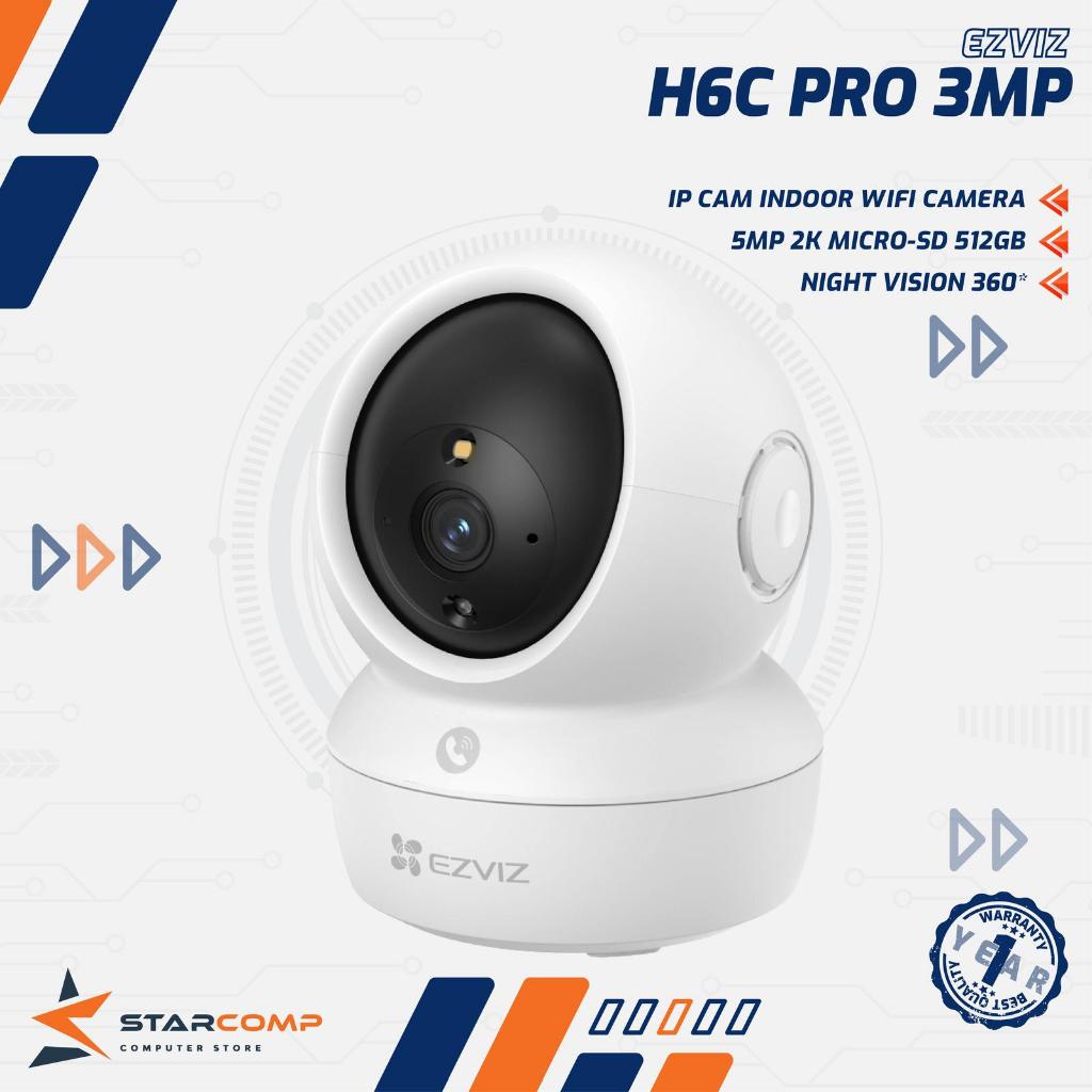 กล้องวงจรปิด INDOOR EZVIZ H6C PRO 3MP