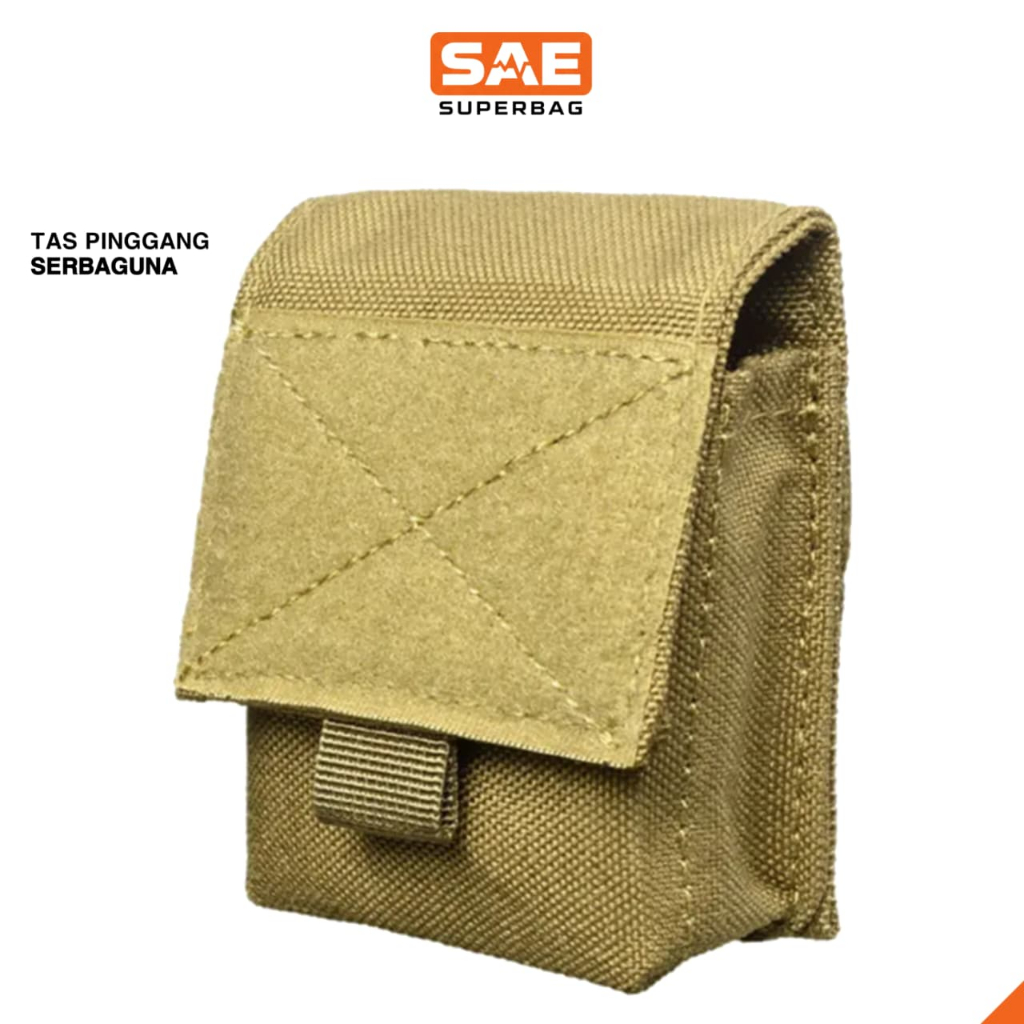 HP Medic Tactical MOLLE Cordura กระเป๋าคาดเอว EDC กระเป๋าทหาร Patch Velcro กระเป๋ามัลติฟังก์ชั่น