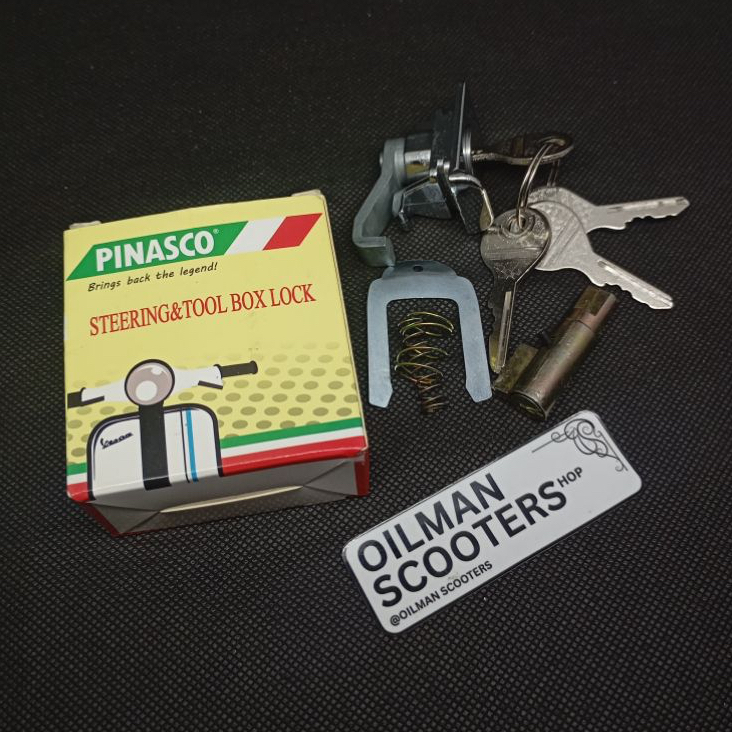 VESPA SUPER LUGGAGE LOCK CLASSIC VESPA SUPER SPRINT HANDLEBAR และ LUGGAGE LOCK