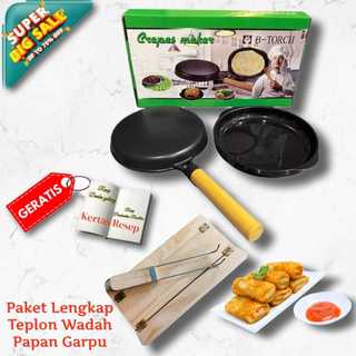 Crepers Btourch Teplon  Paket Lengkap