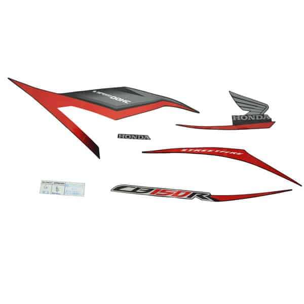 สติ๊กเกอร์ตัวขวา CB150R K15M Stripe Set R (สีดํา Type 1) Original AHM - 871X0K15600ZBR