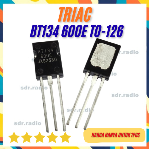BT134 600V 4A TO-126 BT134-600 BT134 ไตรแอค