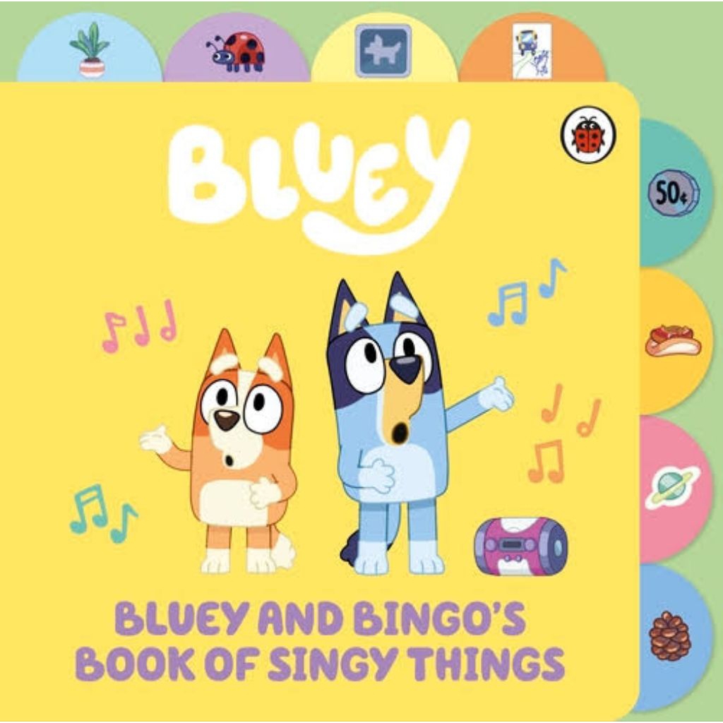 Bluey - หนังสือ Bluey และ Bingo of Singy Things - หนังสือเด็ก บอร์ดบุ๊ค